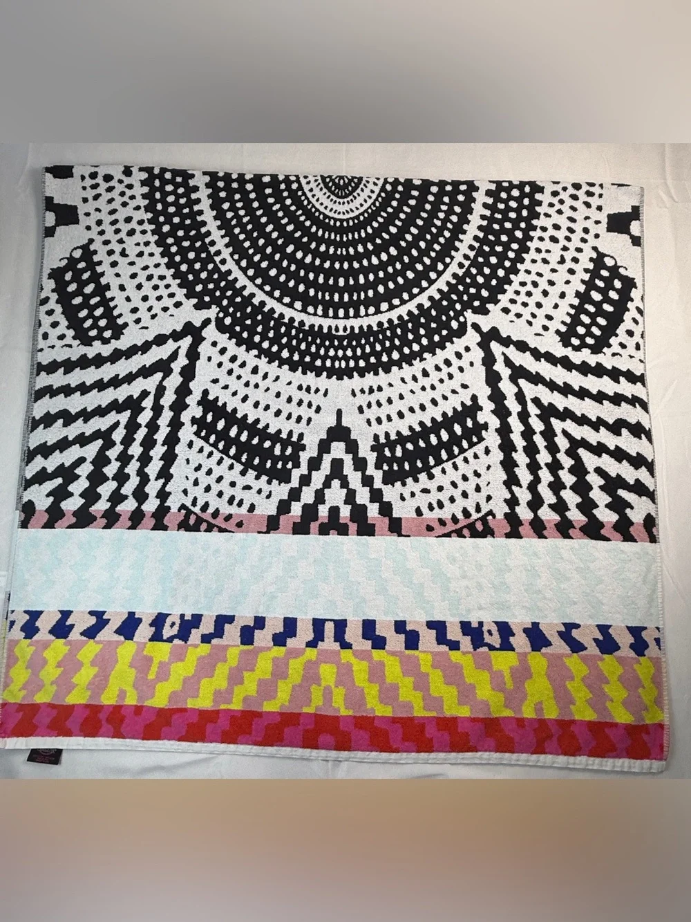 Mara Hoffman x Pendleton Oversized Beach Towel 37x68 Geometric 100% Cotton